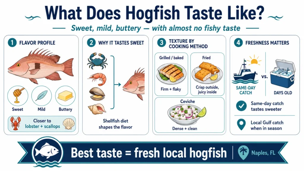 What Does Hogfish Taste Like